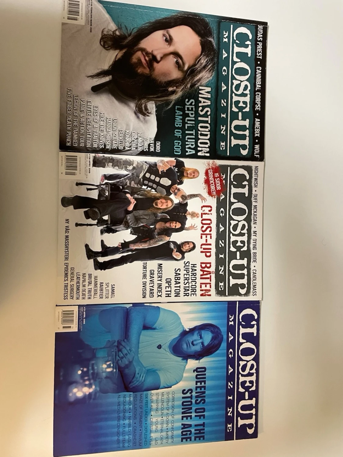 Close-Up Magazine (samling, 3 nummer)