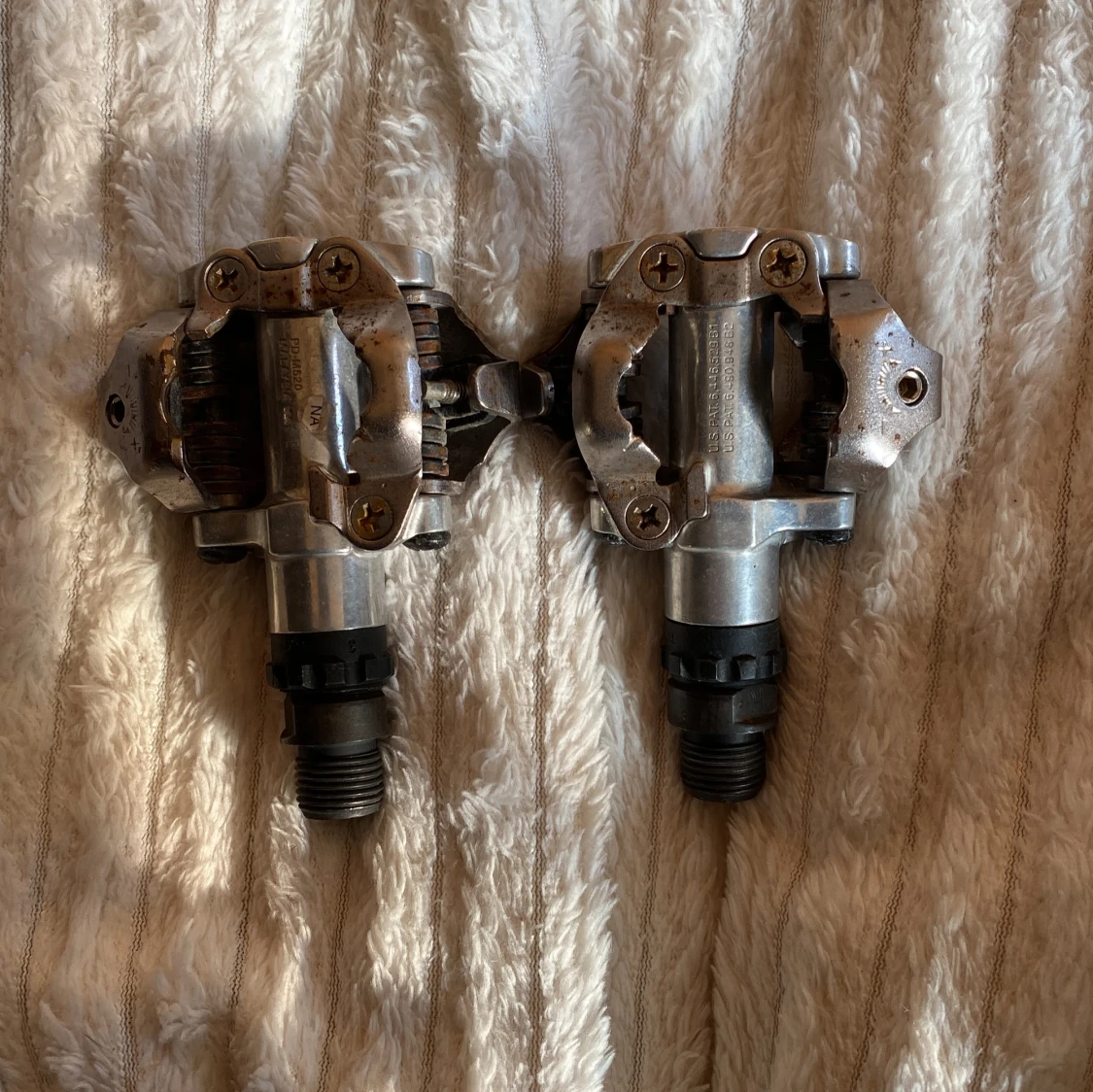 Shimano SPD-pedaler:modell PD-M520 pedaler