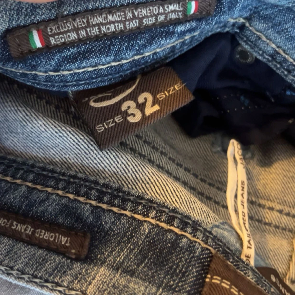 Blå jeans från Jacob Cohen, storlek 32 - 2