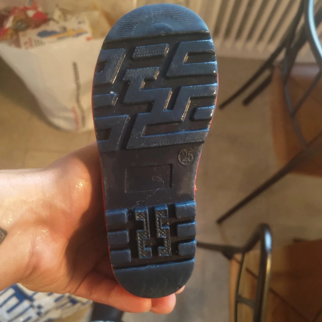 Paw Patrol gummistövlar marinblå/röda