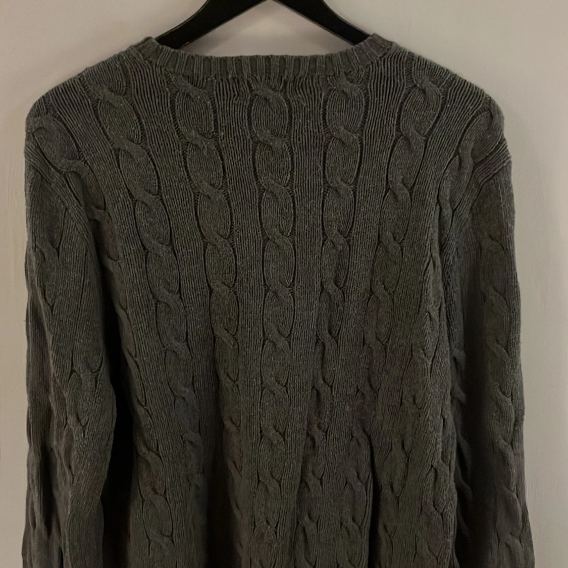 Grå kabelstickad tröja Polo Ralph Lauren - 2