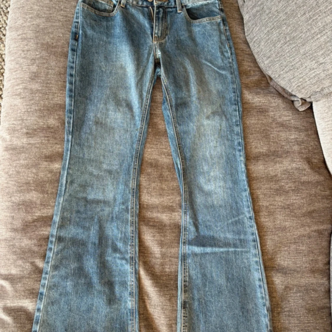 Blå bootcut jeans från J. Galt, S