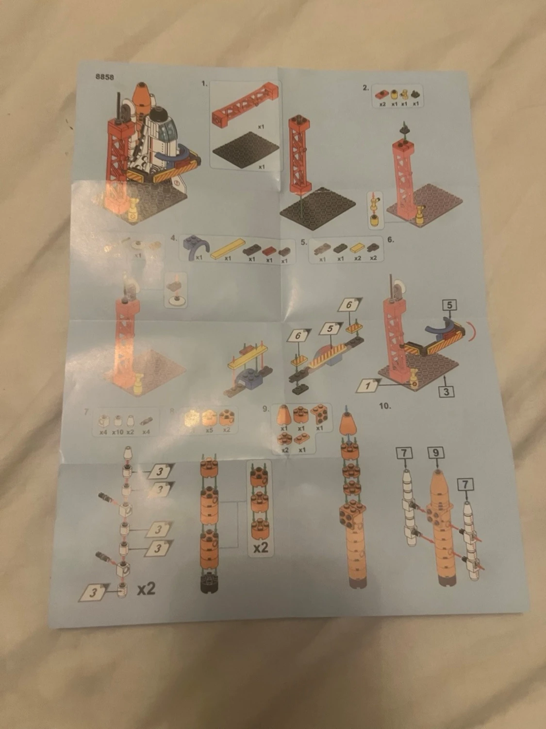 Lego Rymdraket Oöppnad 