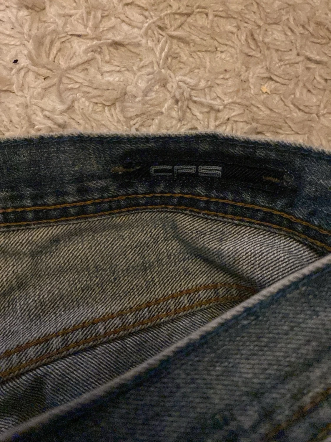 Blå jeansbyxor från Cross - 2