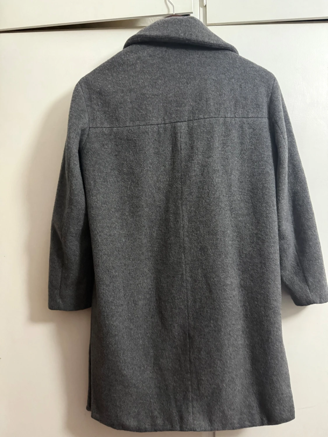 Grå kappa från Esprit i ullmix - 4