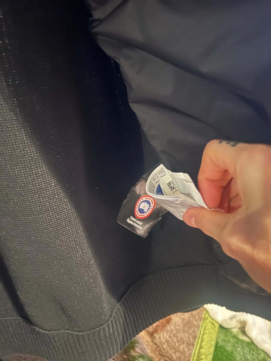 Svart HyBridge Knit Jacka från Canada Goose - 2