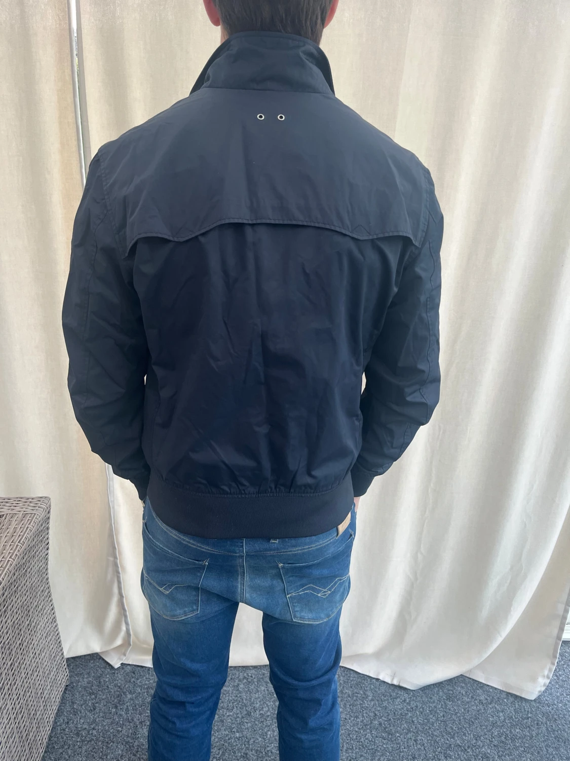 Mörkblå vindjacka från J.Lindeberg - 1