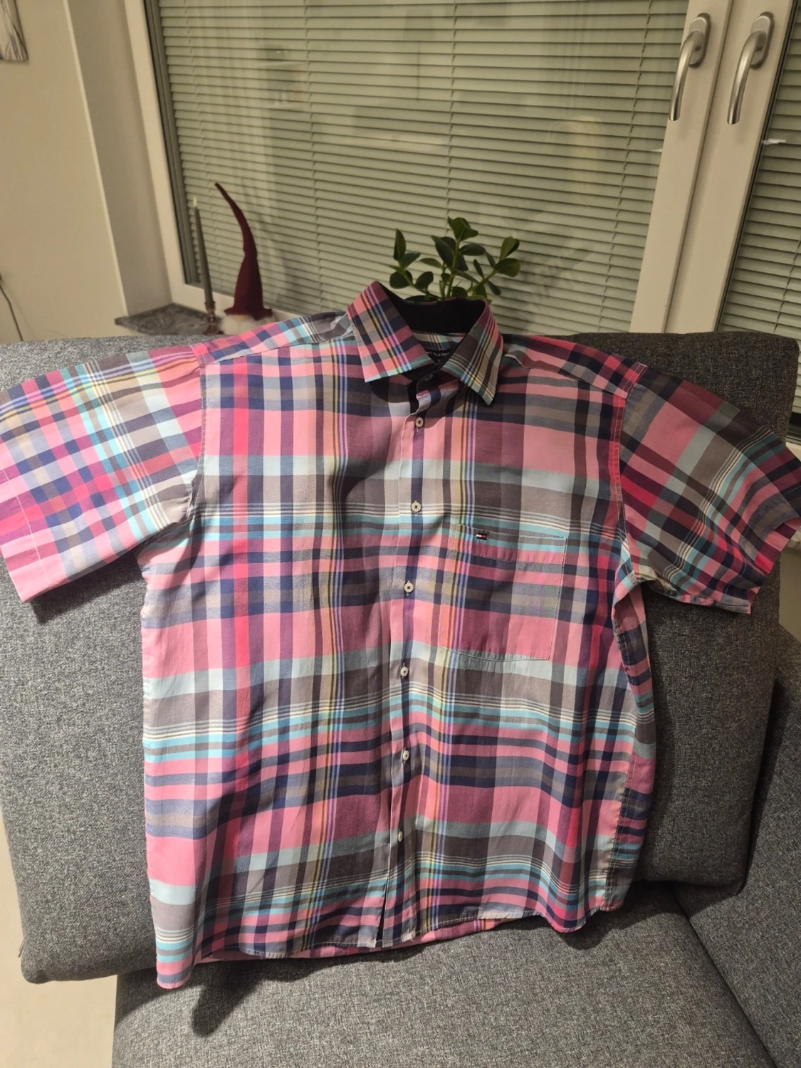 Rutig kortärmad skjorta Tommy Hilfiger - 1