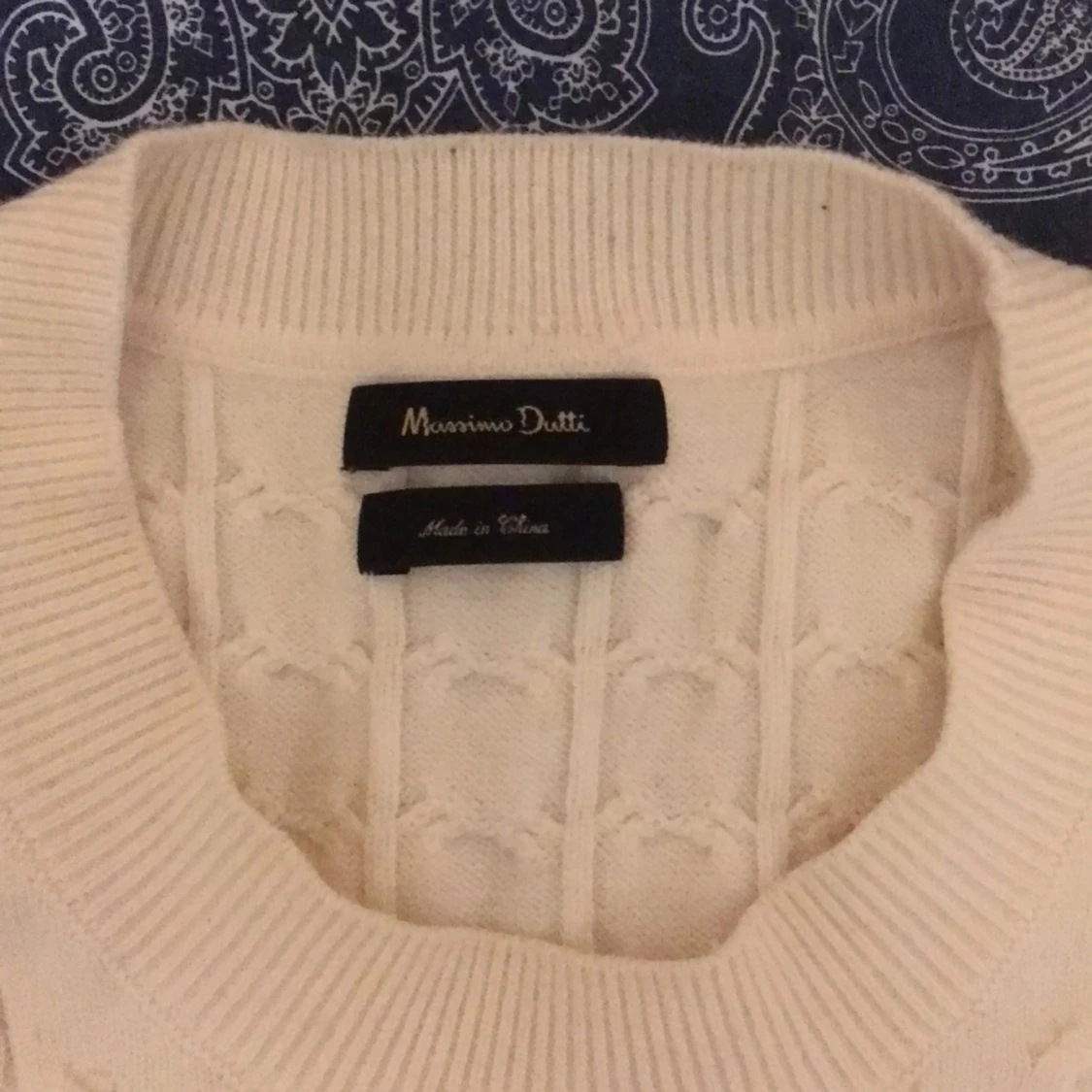 Massimo dutti cable knit vit - 90