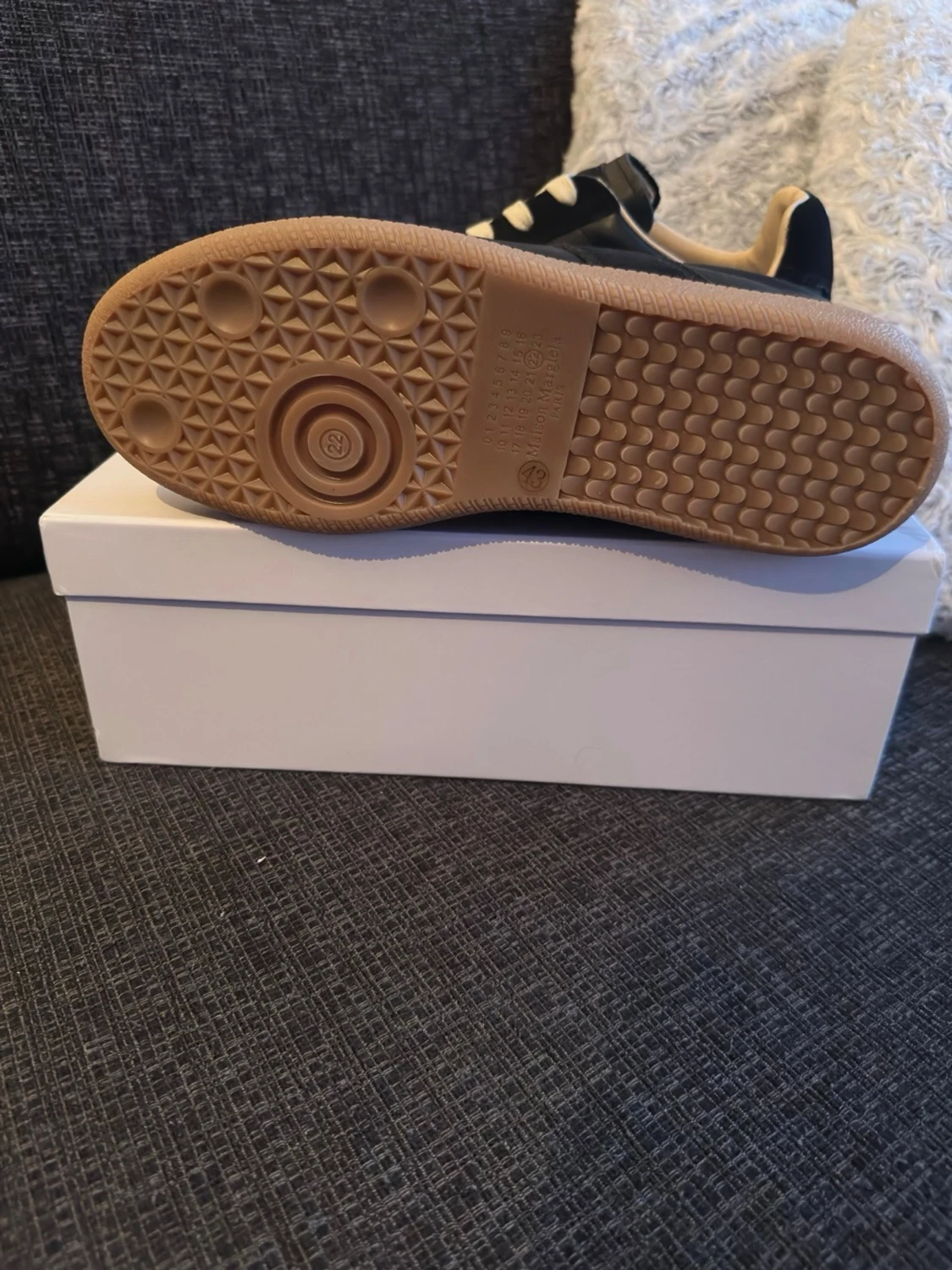 Svarta Maison Margielas skor - 1