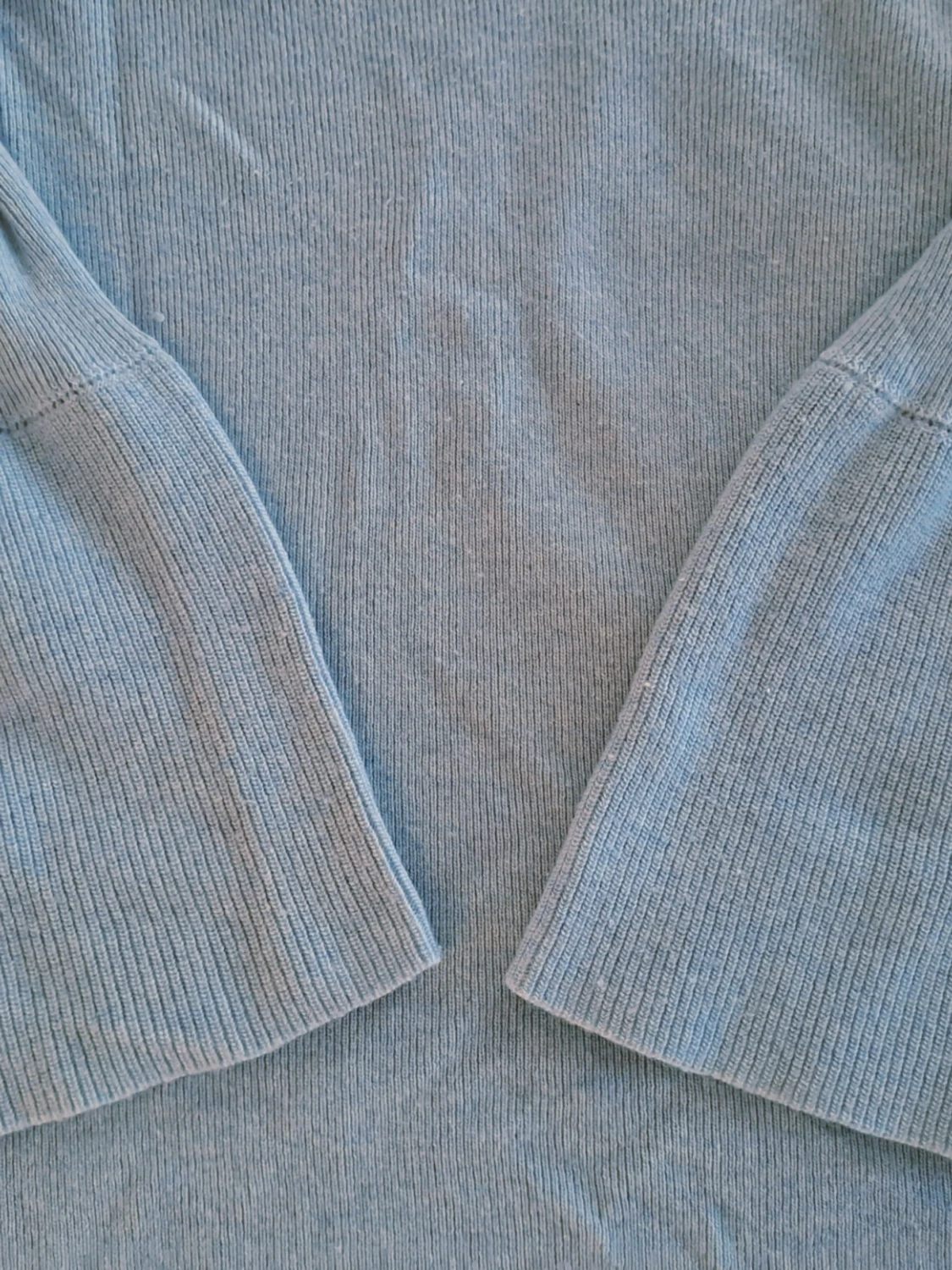 Ljusblå stickad tröja från J.crew - 3