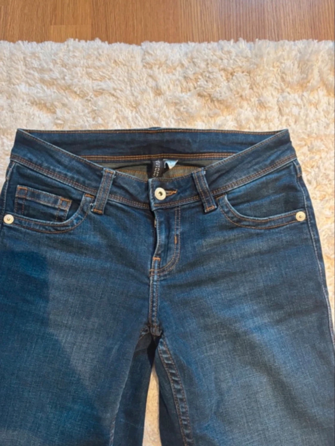 Lågmidjade jeans - 2