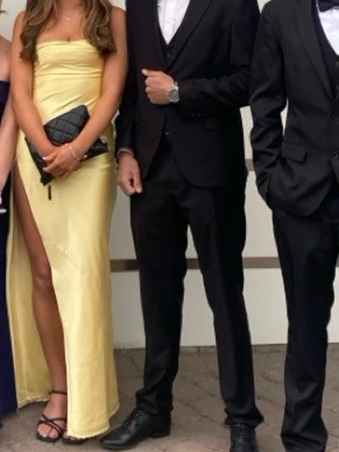 Ljusgul balklänning  - 2