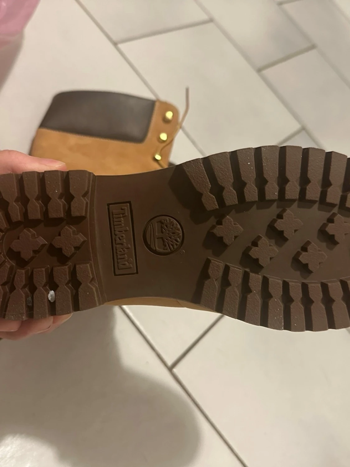 Timberland höga snörade boots mocka - 1