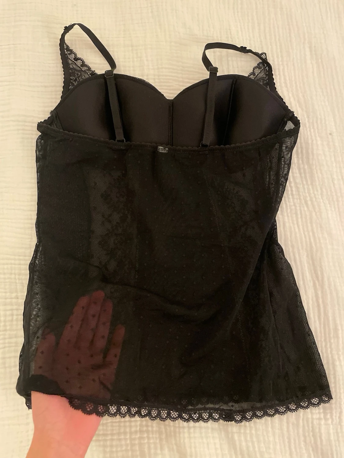 Svart spetslinne - 2