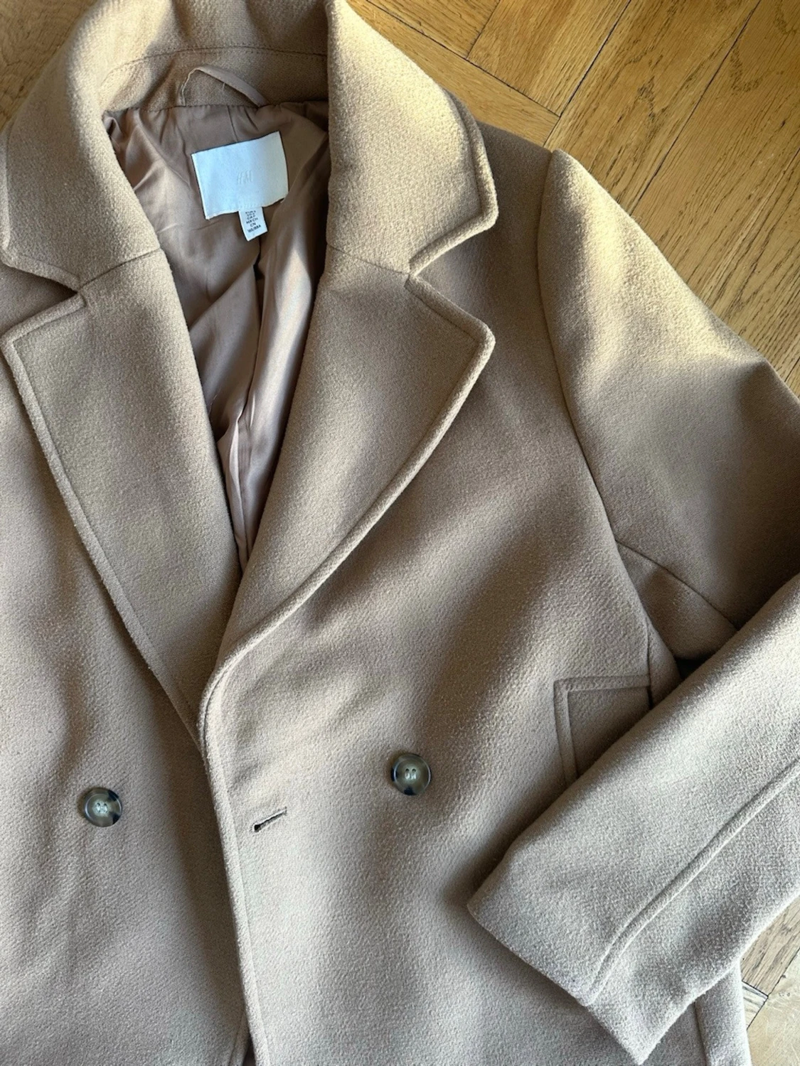 Beige kavajjacka från H&M - 1