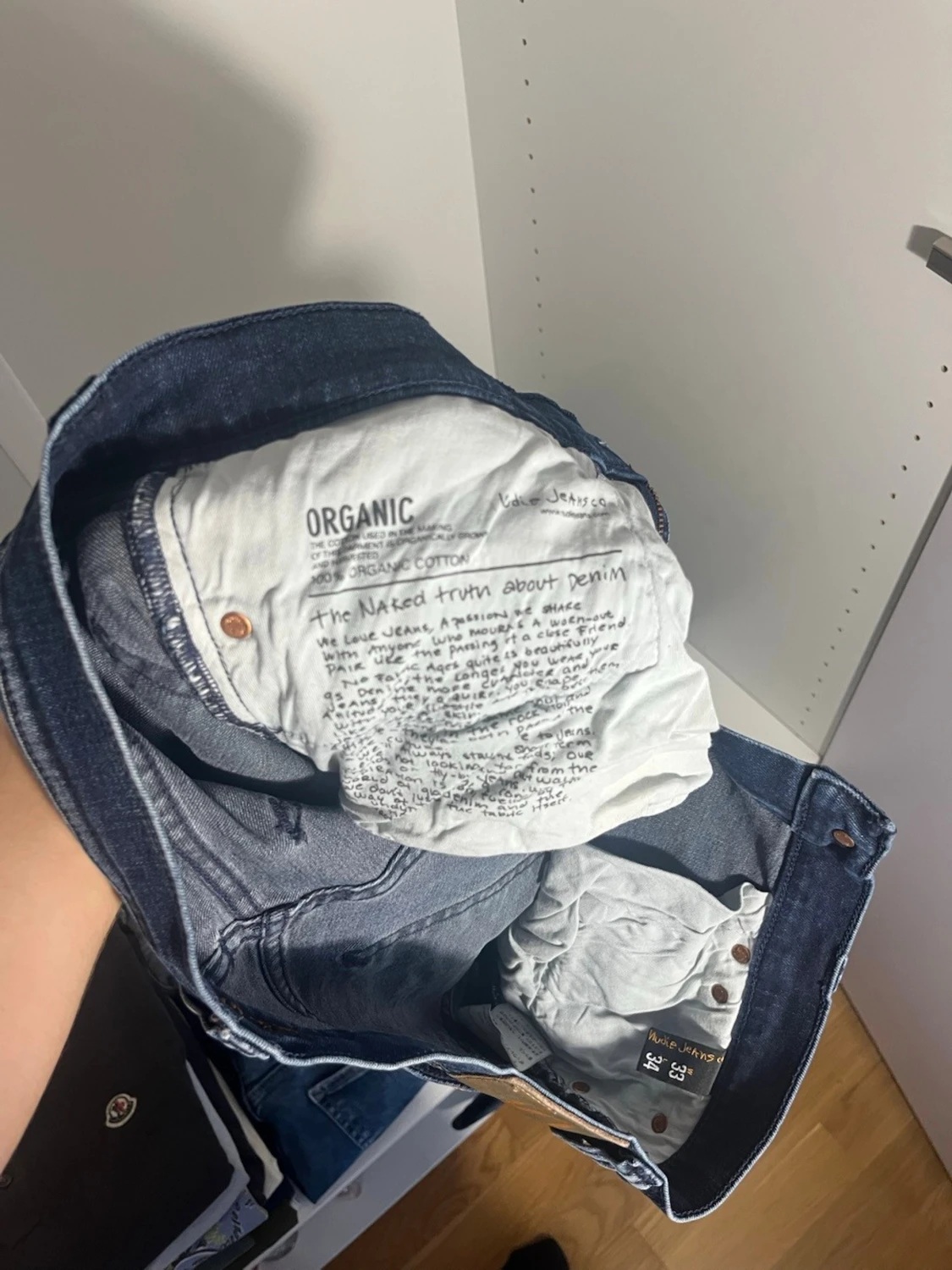 Mörkblå jeans från Nudie Jeans  - 3