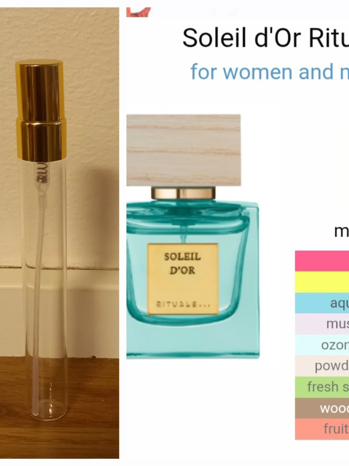 Rituals Soleil d'or 10 ml split