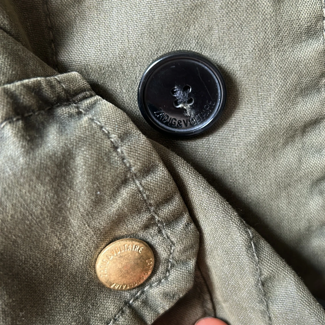 Olivgrön parkajacka från Zadig & Voltaire - 3