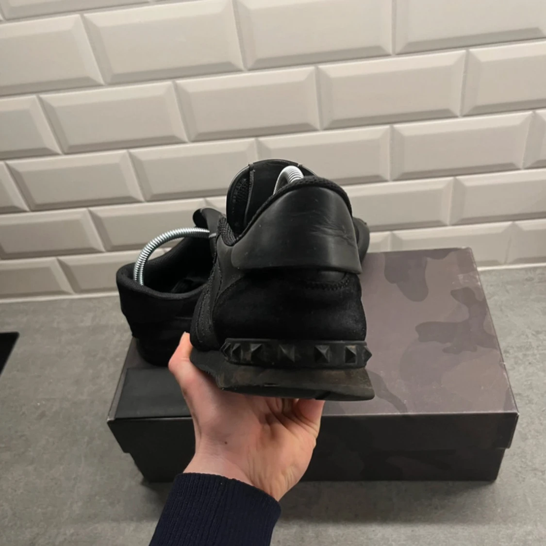 Valentino Rockrunner svarta sneakers - 2