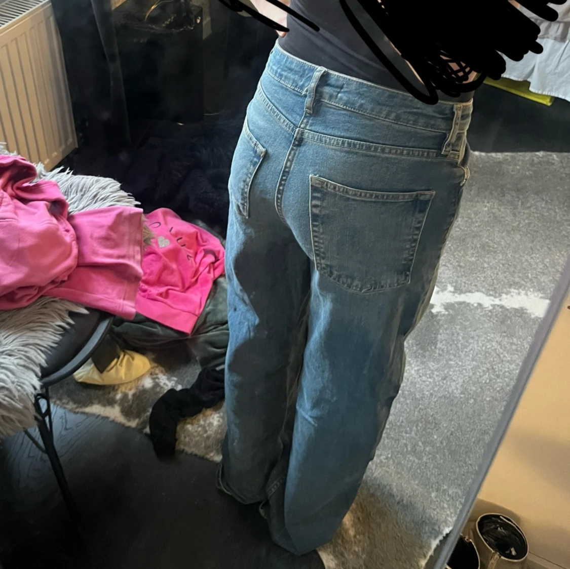 Blå wide jeans från IVY, storlek 25 - 2