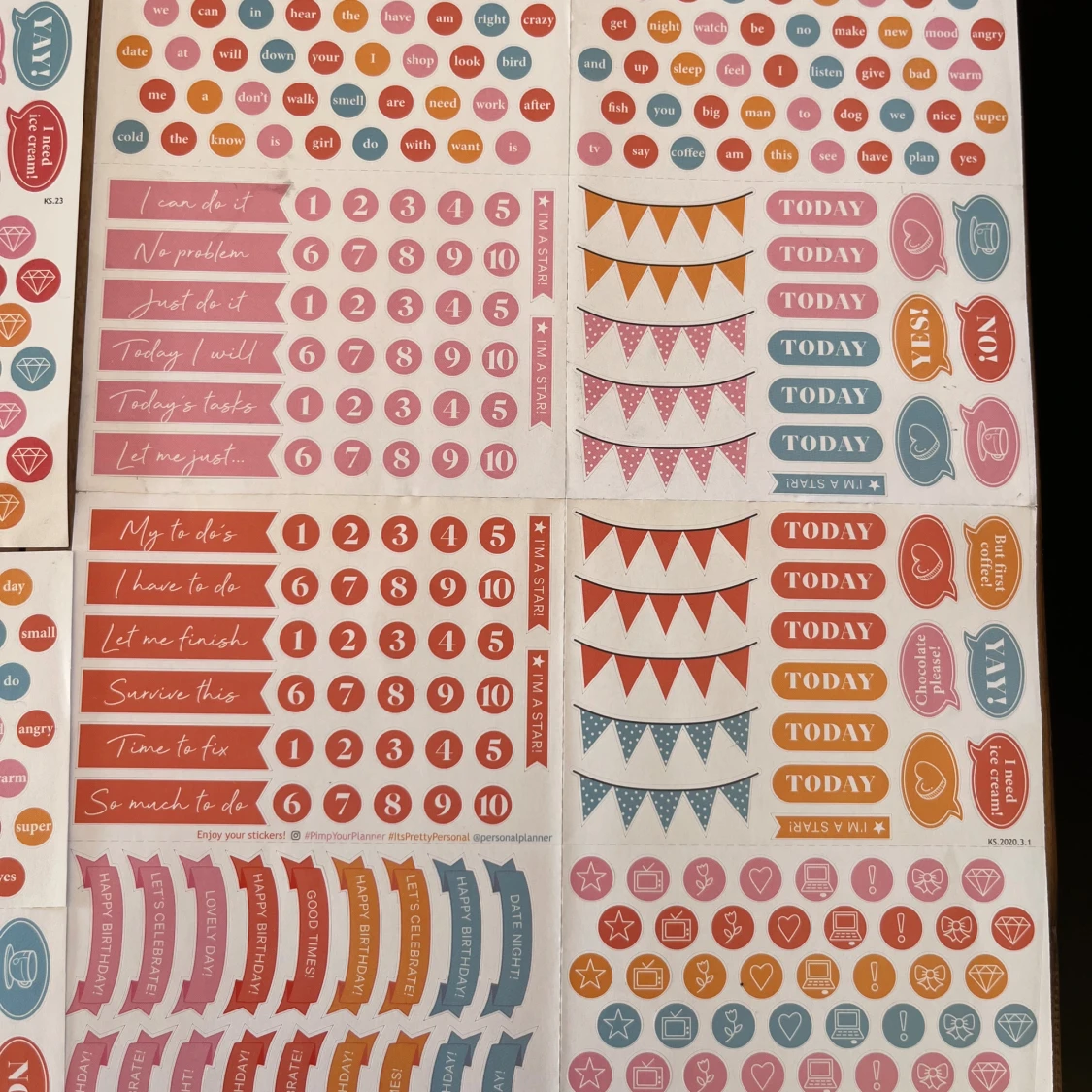 Planner Stickers  - 1