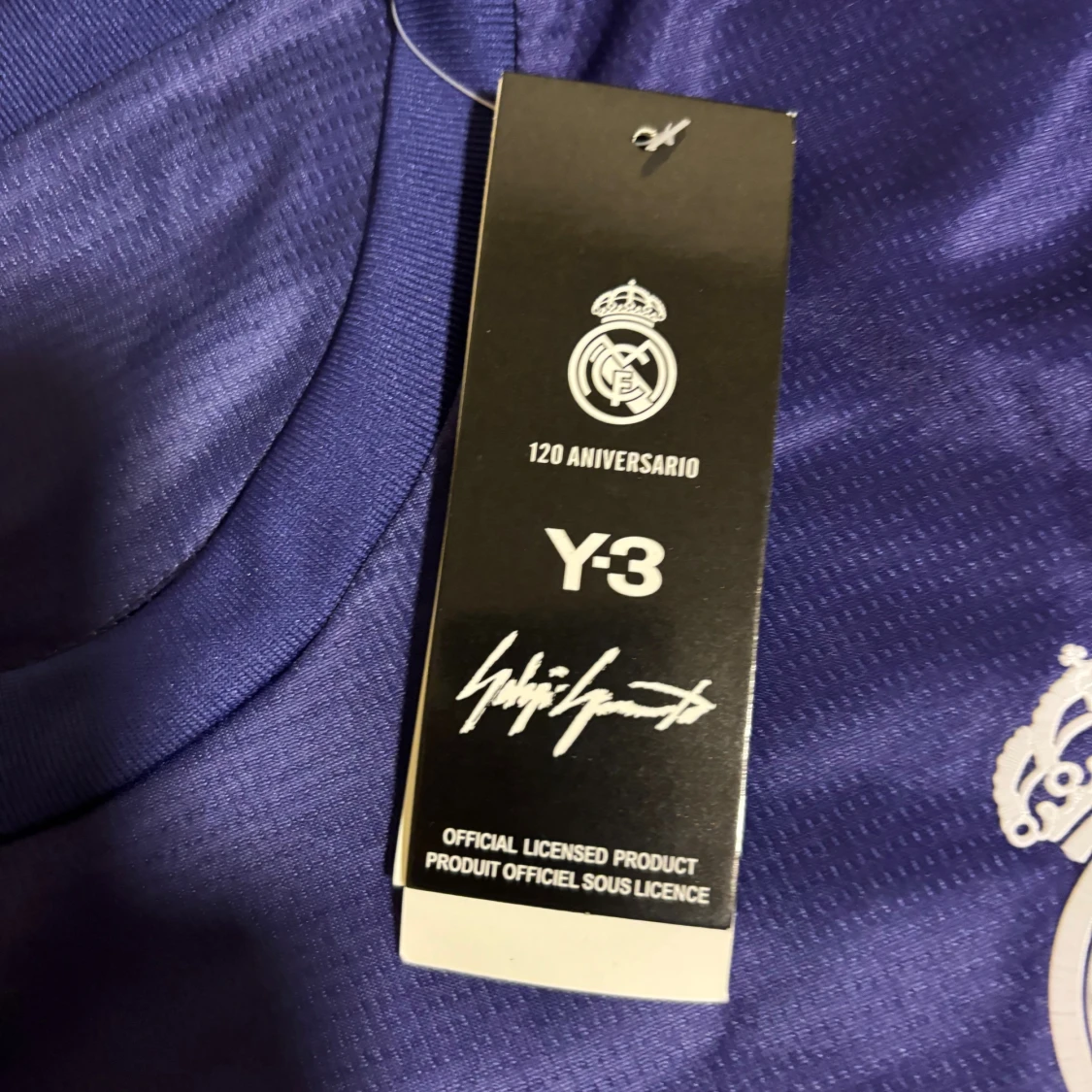 Real Madrid Y-3 lila fotbollströja - 2