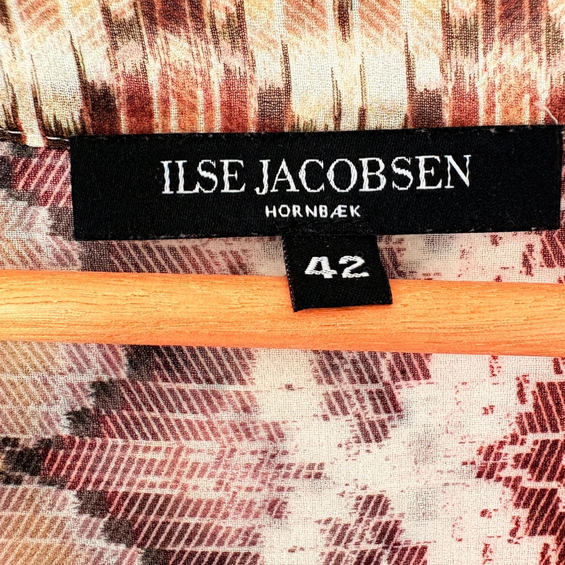 Mönstrad långklänning Ilse Jacobsen - 2