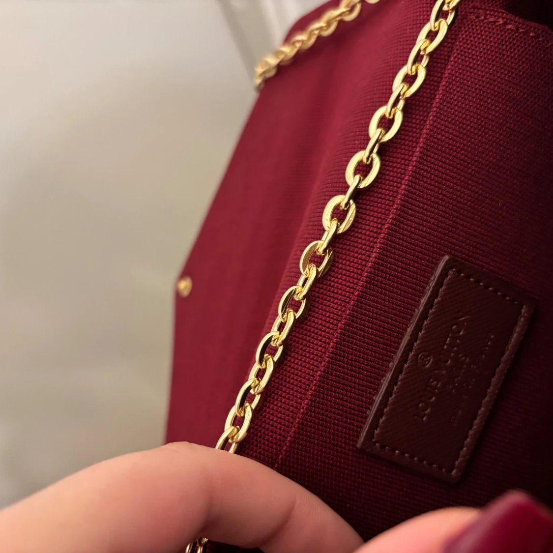  monogram axelväska - 4