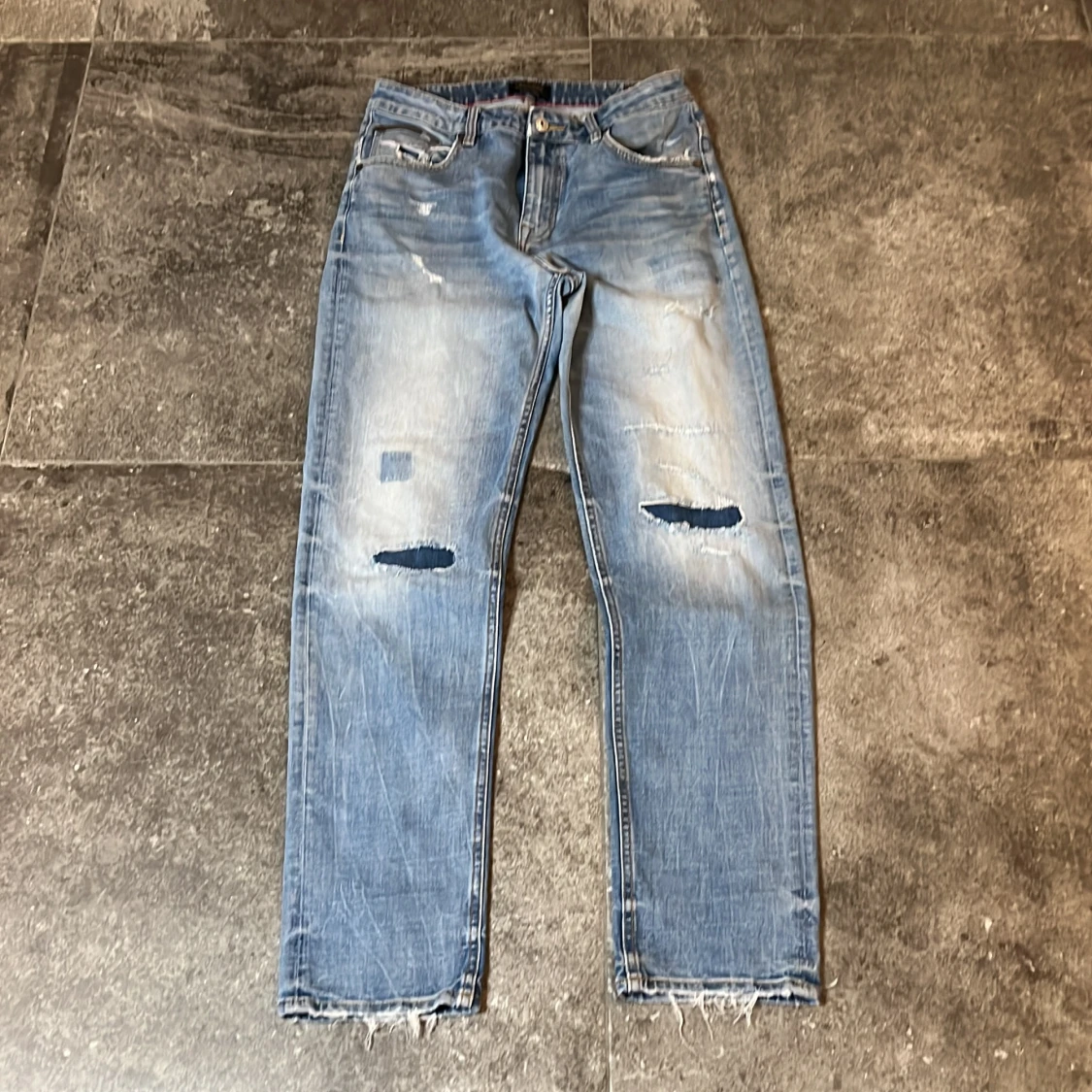 Vintage Slitna Jeans  - 1