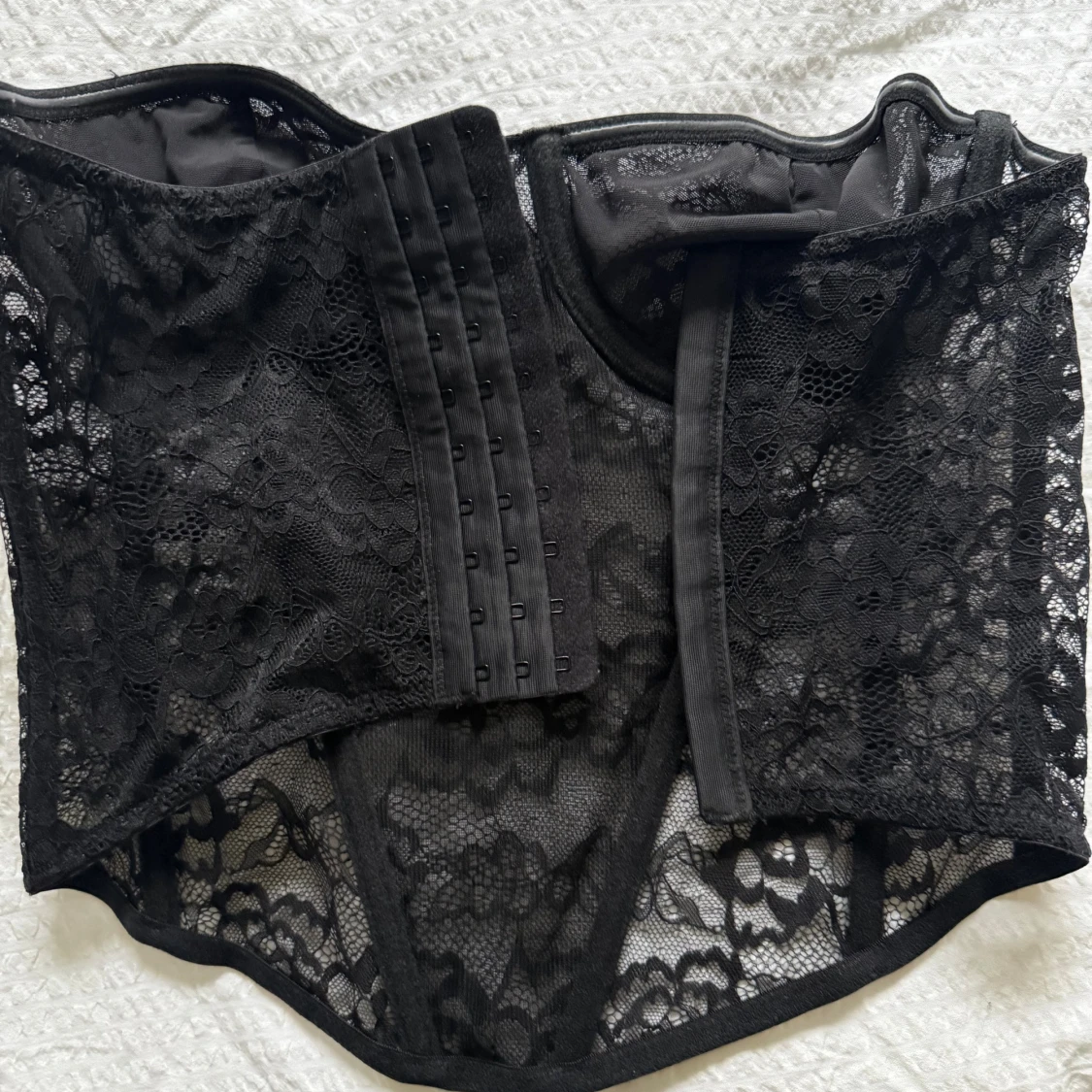 Svart spetskorsett NAKD - 2
