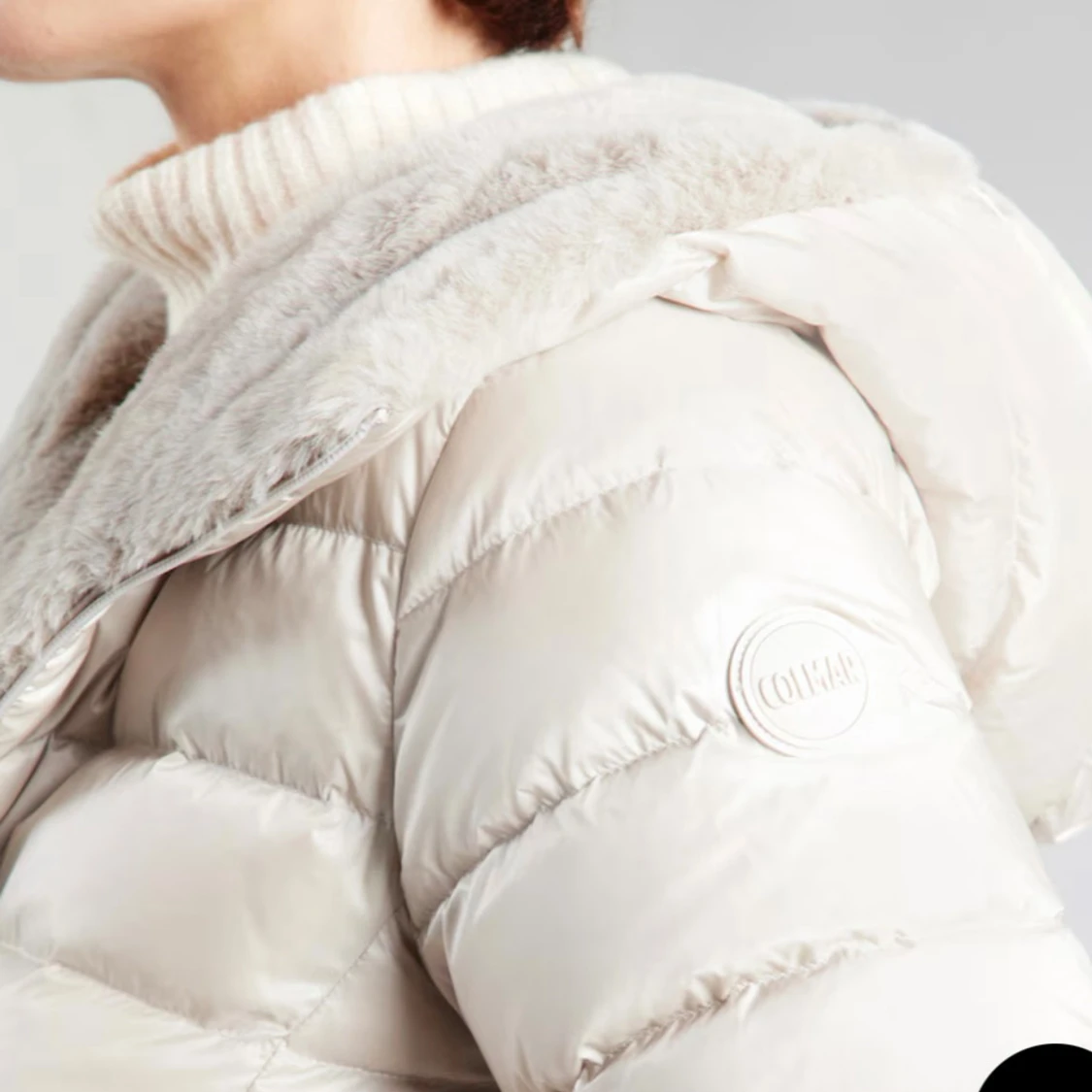 Vit pufferjacka från Colmar - 2