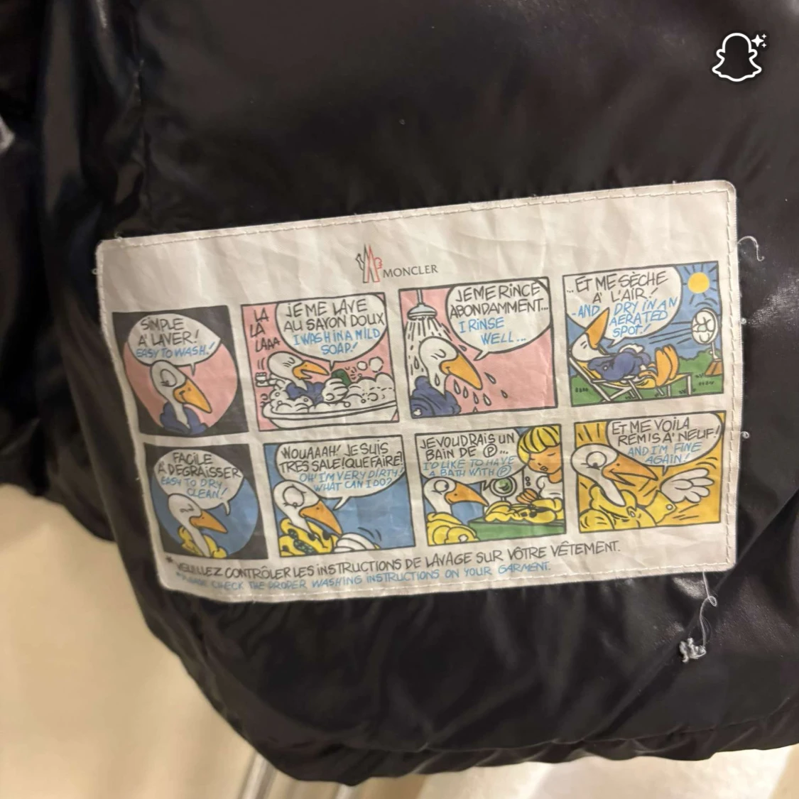  helt ny knappt använd äkta moncler väst för dam storlek - 2