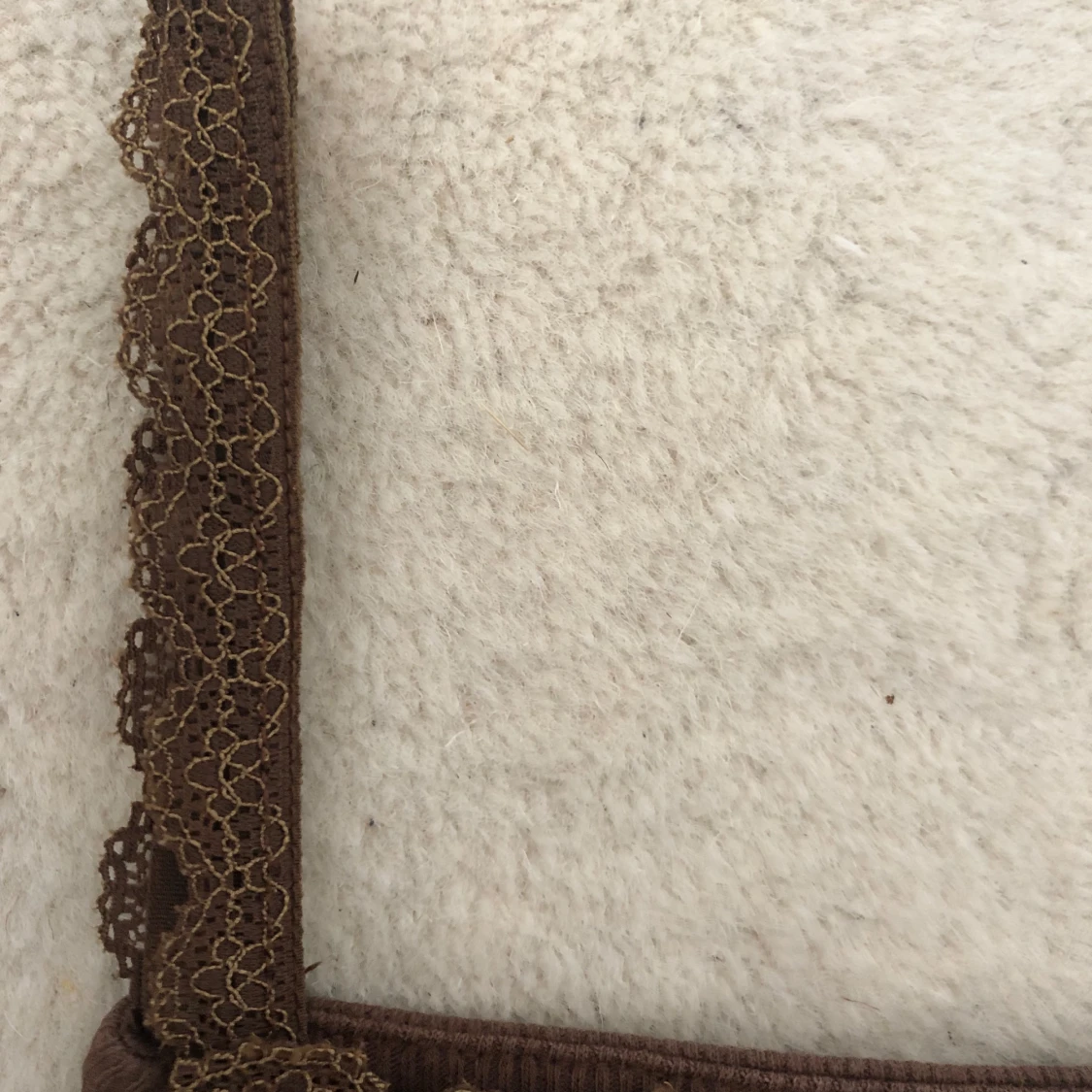 Brun ribbad linnetopp från H&M - 3