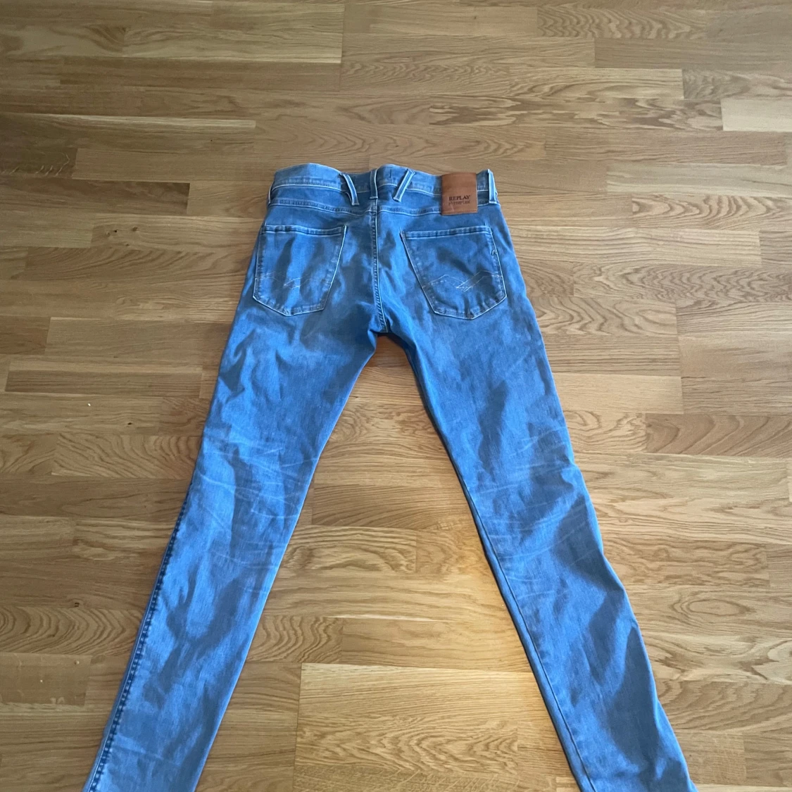 Replay Hyperflex ljusblå jeans - 1