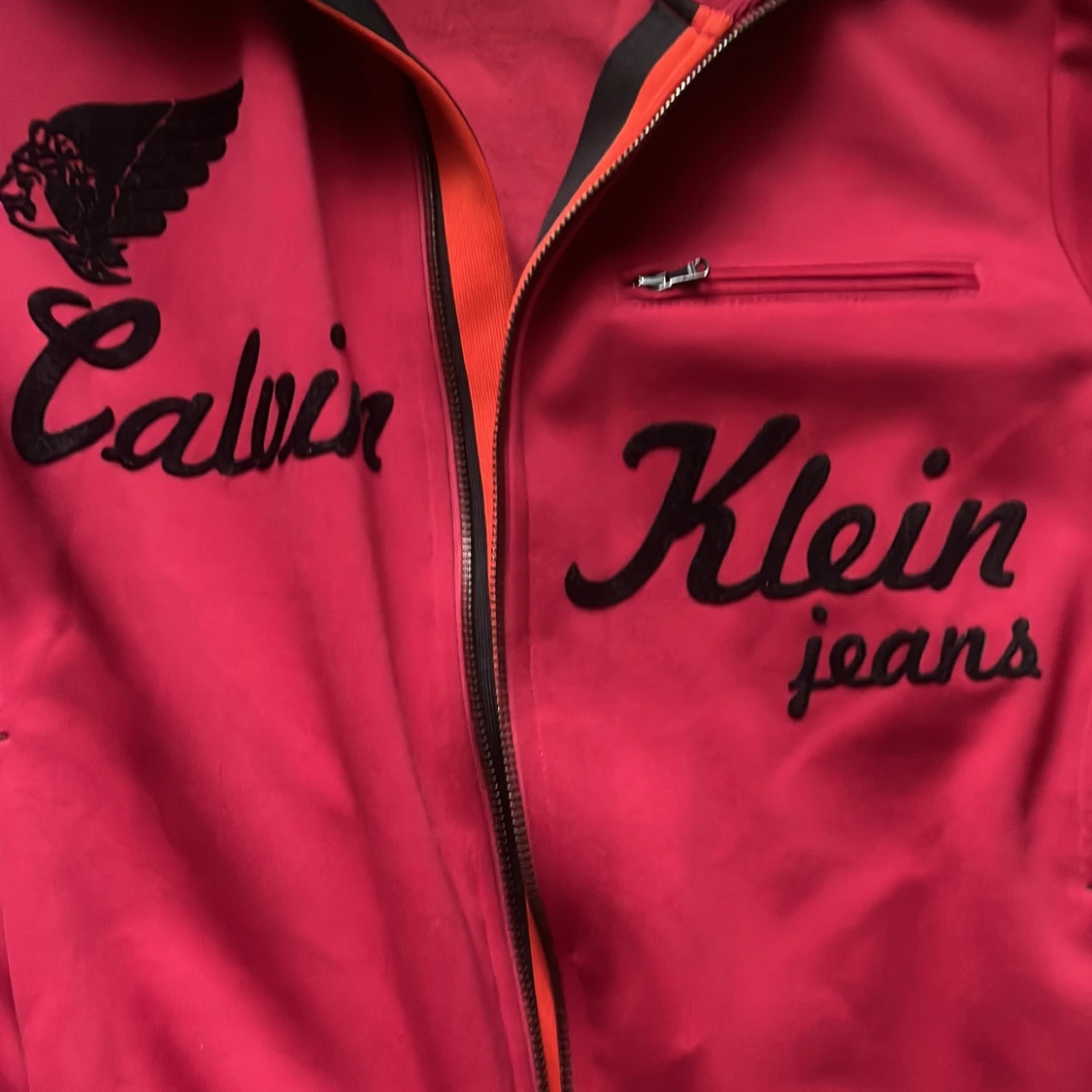 Röd Calvin Klein track jacket - 2