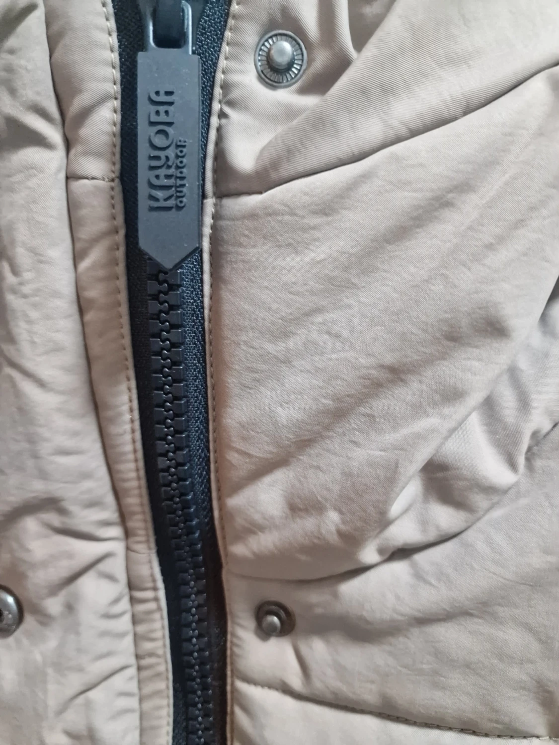 Beige pufferjacka från Kayoba Outdoor - 2