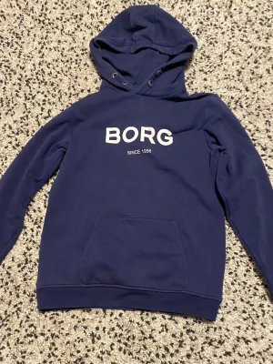 Björn Borg hoodie - En snygg Björn Borg hoodie i färgen blå hoodien är bara använda fåtals gånger och den har inga fläckar eller hål 