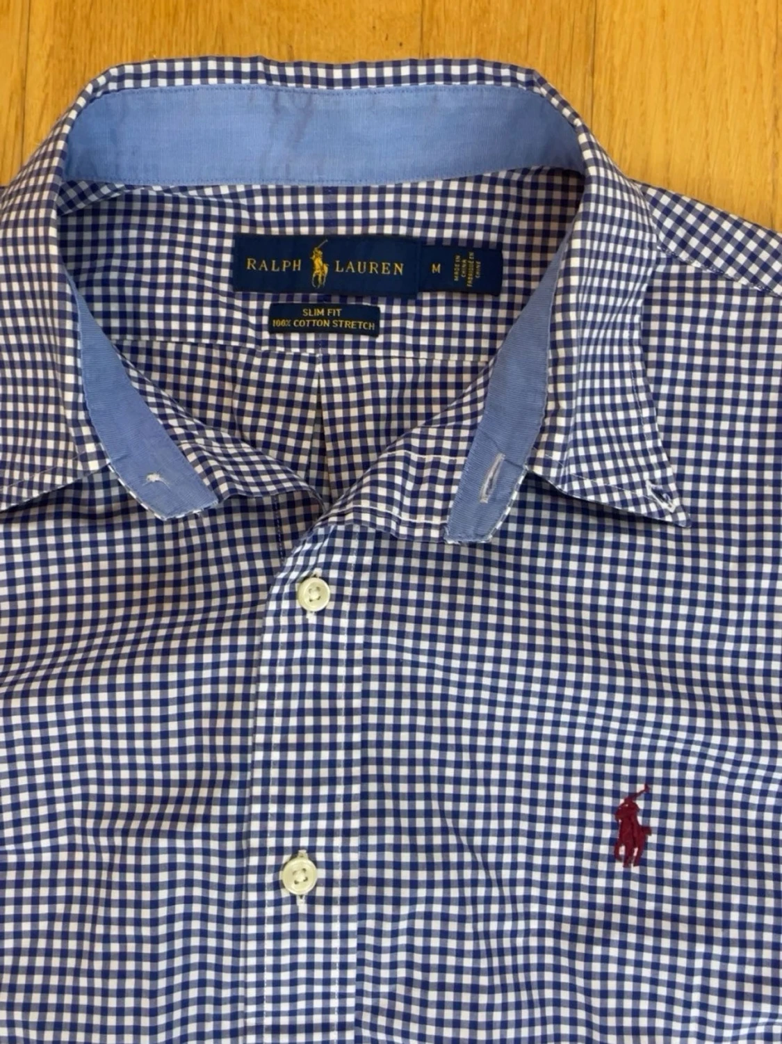 Blårutig skjorta från Ralph Lauren - 2