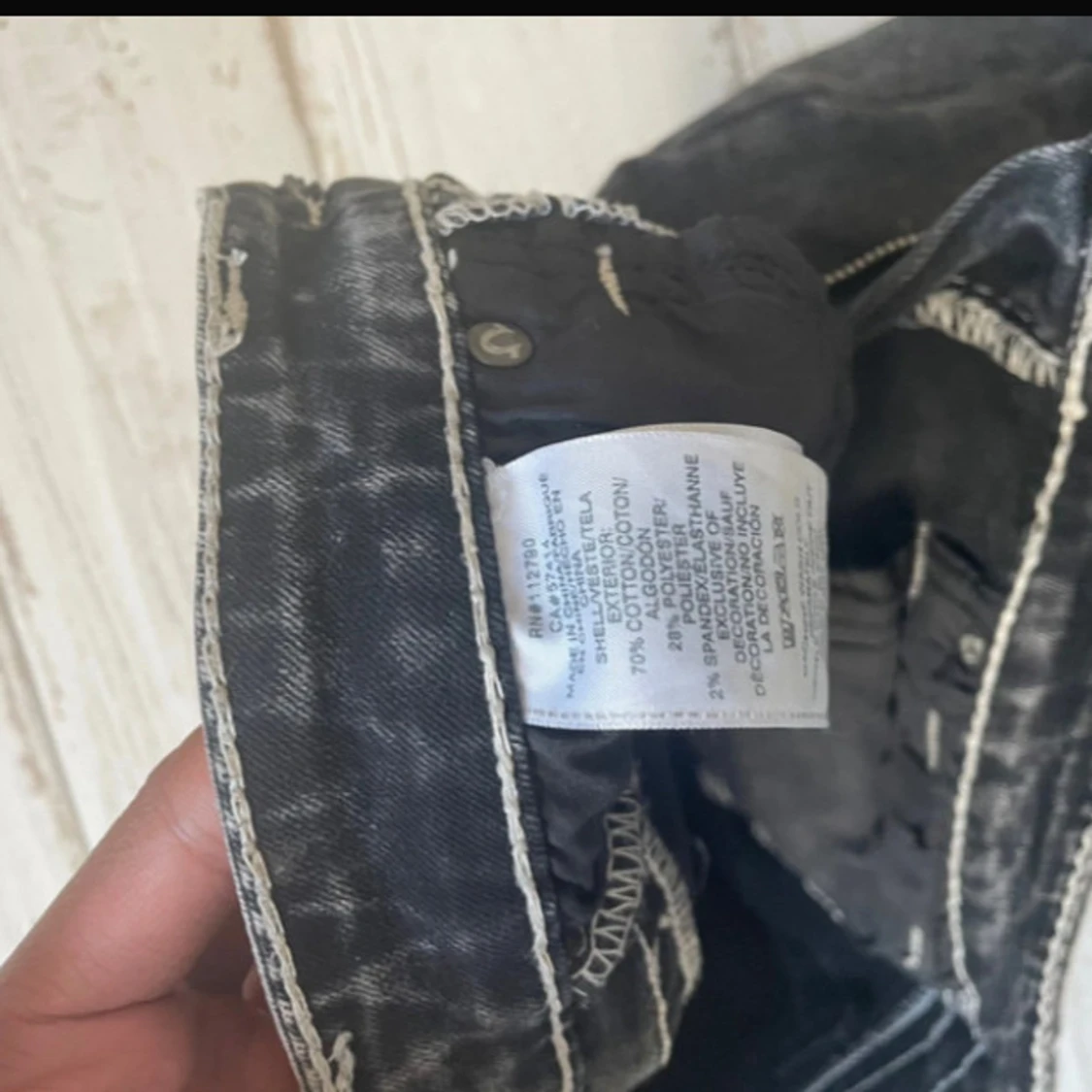 Lågmidjade true religion jeans - 3