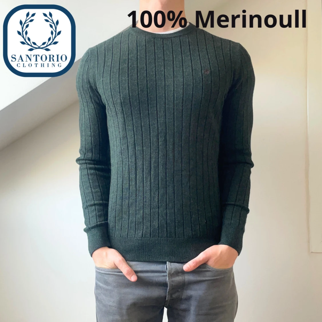 Morris 100% Merinoull Pullover