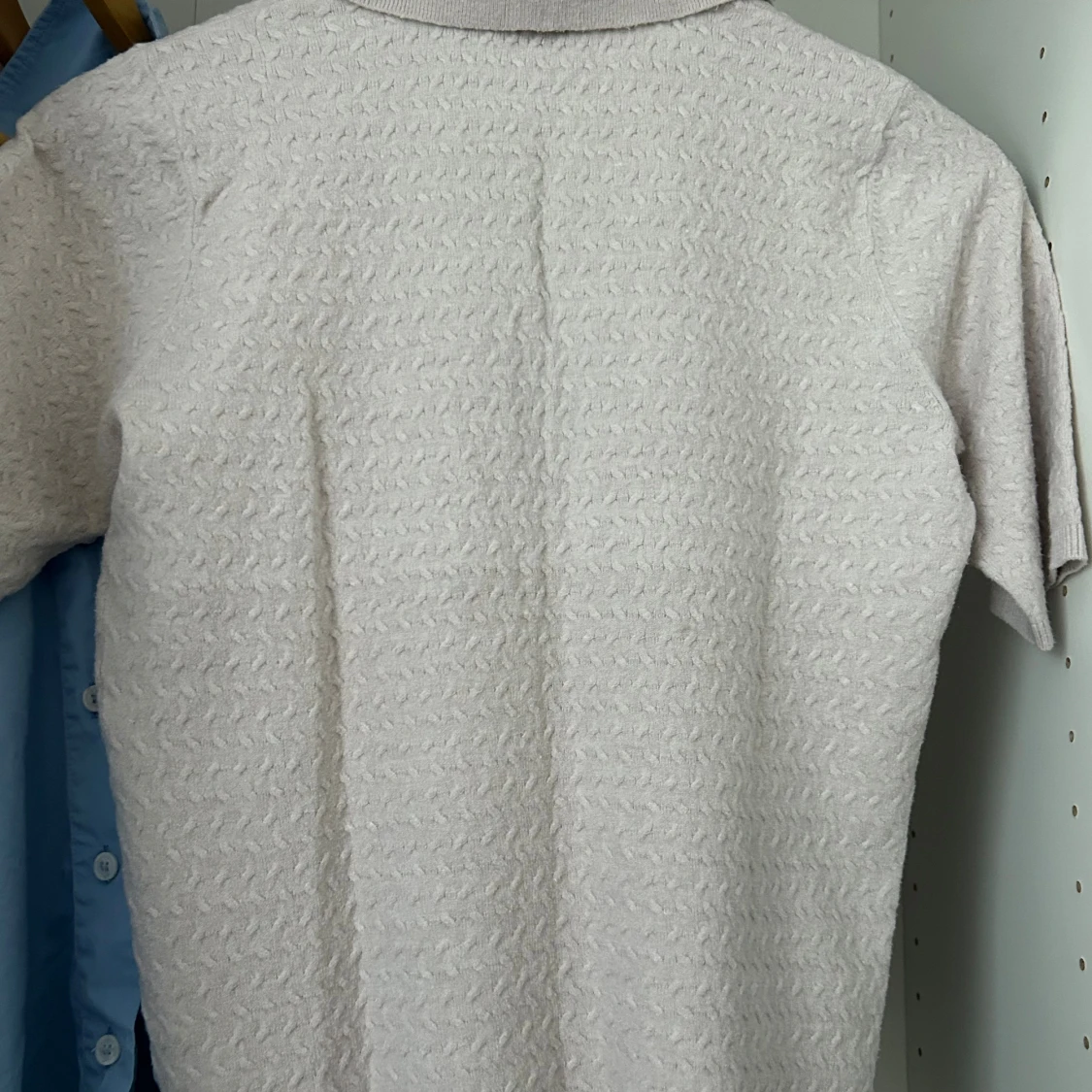 Beige stickad topp från Fransa - 4