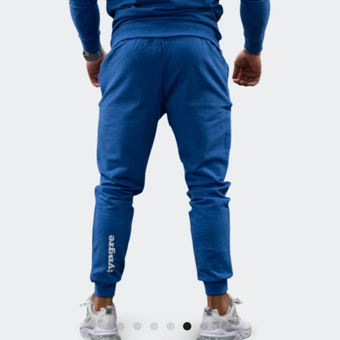 tyngre Blå träningsbyxor - 1