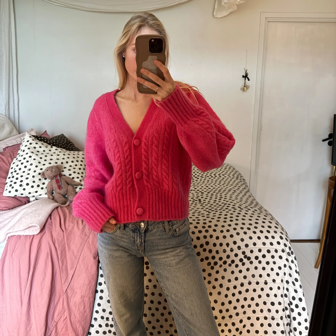 Rosa kofta från & Other Stories - 1