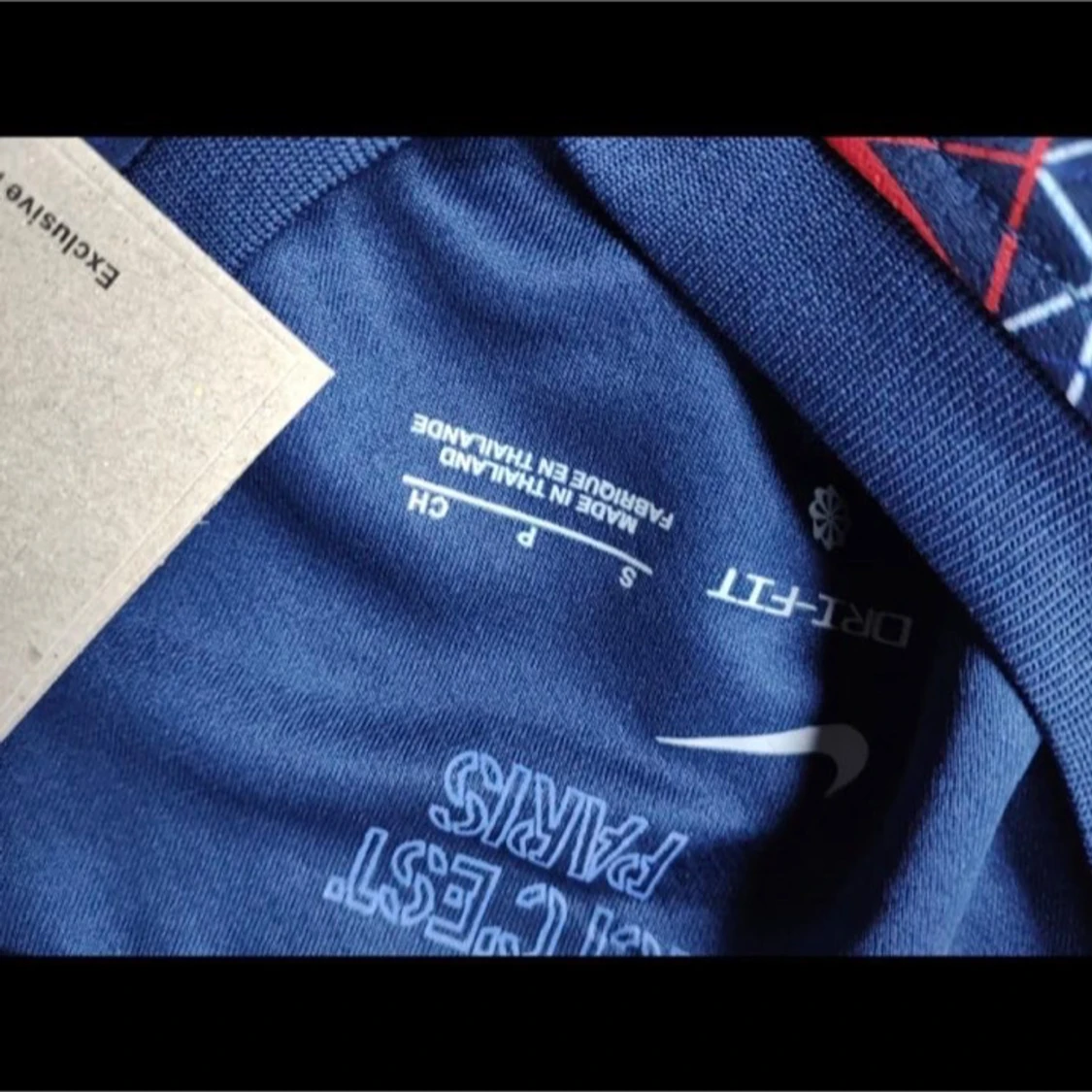 PSG matchtröja Nike blå S - 2