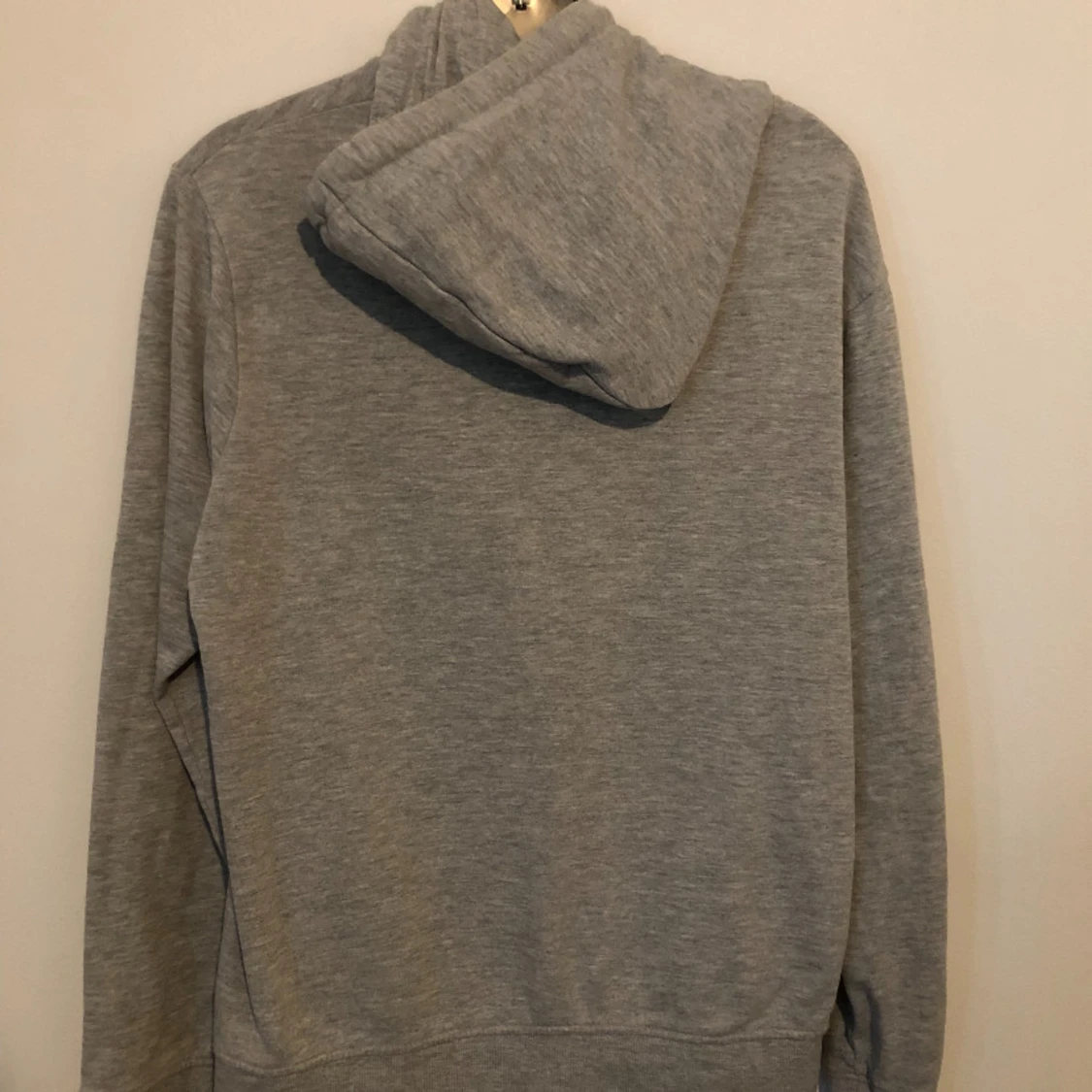 Grå hoodie från Polo Club med dragkedja - 2