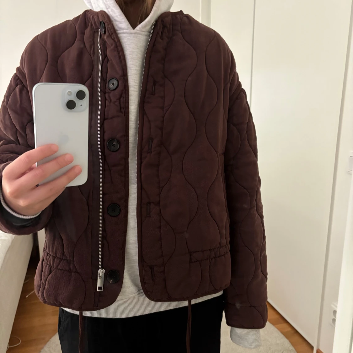 Quiltad pufferjacka, Zara - 1