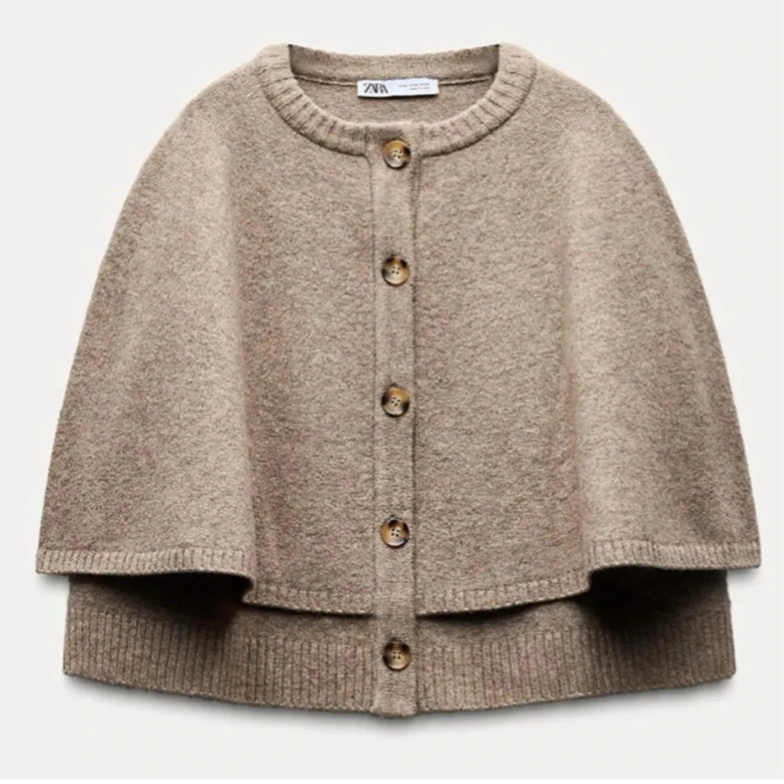 Grå cardigan från Zara