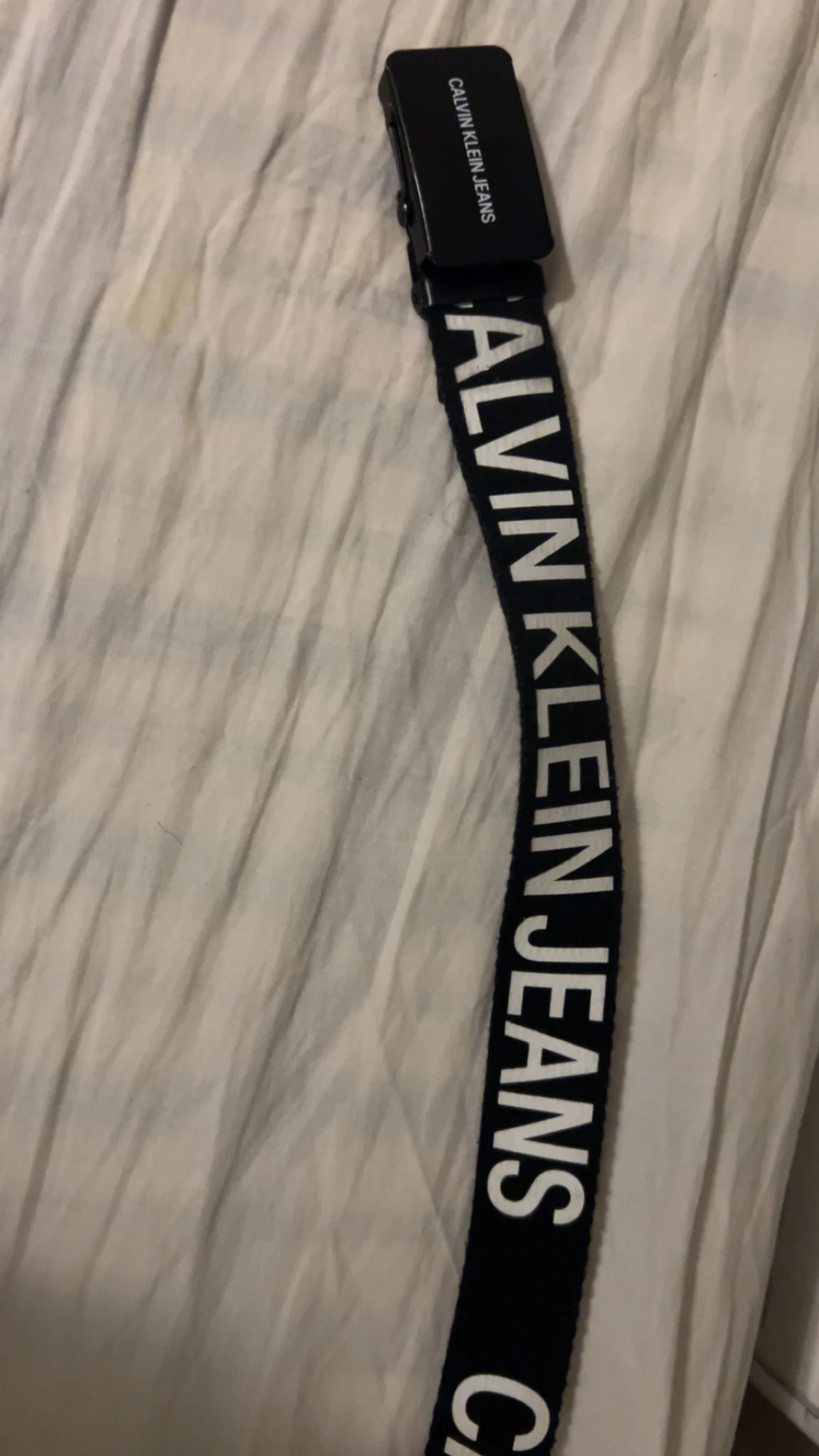 Calvin Klein svart bälte - 2