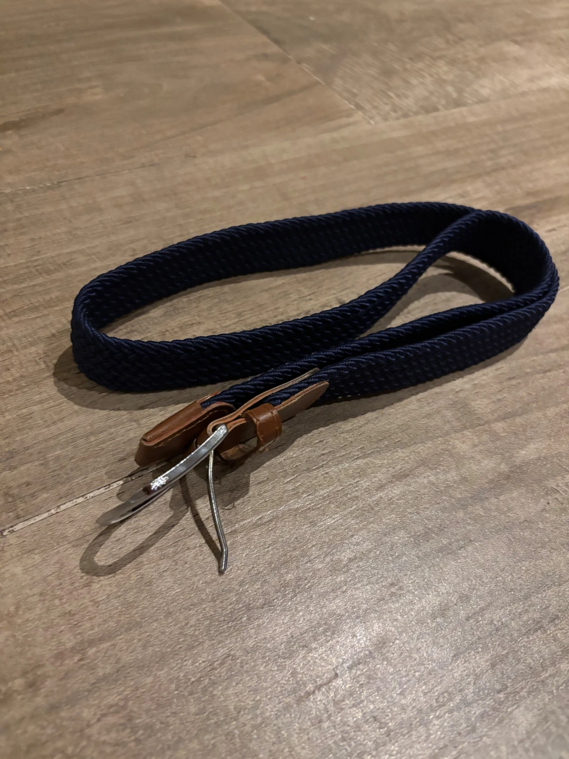 Flätat Bälte märke blå - 1